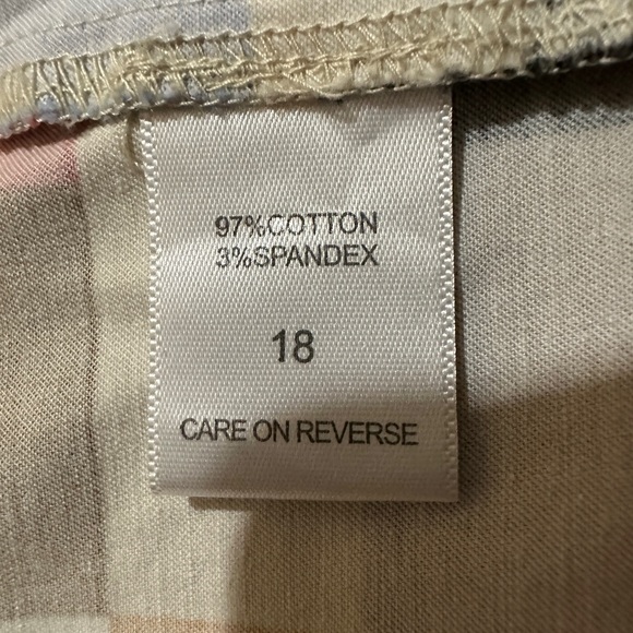 New York & Company Stretch Color Block Multicolored Pencil Skirt 18 - Picture 15 of 16